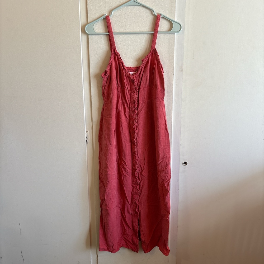 Mustard Seed Coral Sleeveless Dress